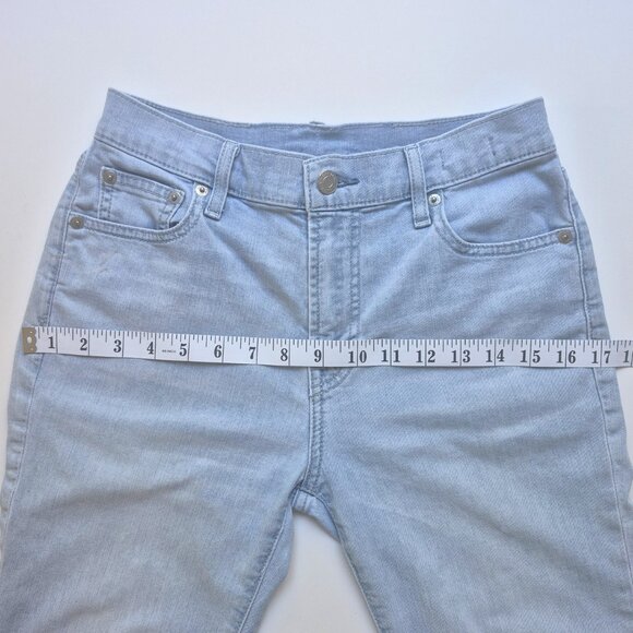 GAP light blue best girlfriend jeans, size 25 - Picture 7 of 12